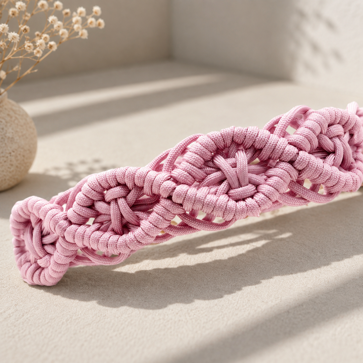 Pletena ovratnica Deluxe Boho