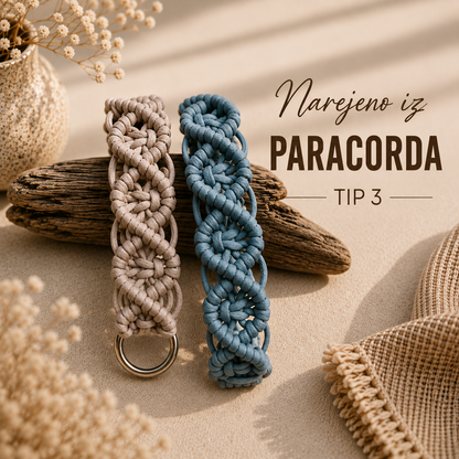 Pletena ovratnica Deluxe Boho