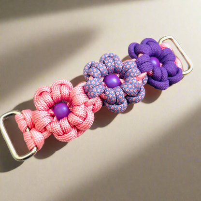 Waterproof collar adapter with flowers